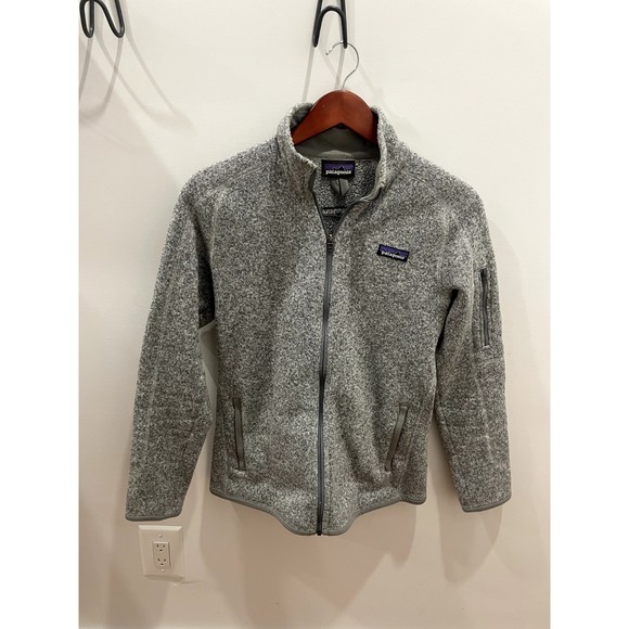 Patagonia Jackets & Blazers - Patagonia Womens Better Sweater 1/4 Zip Pullover Jacket Size S Birch White